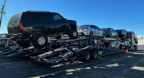 open car carrier cheapest way to ship my car. 949-456-2184