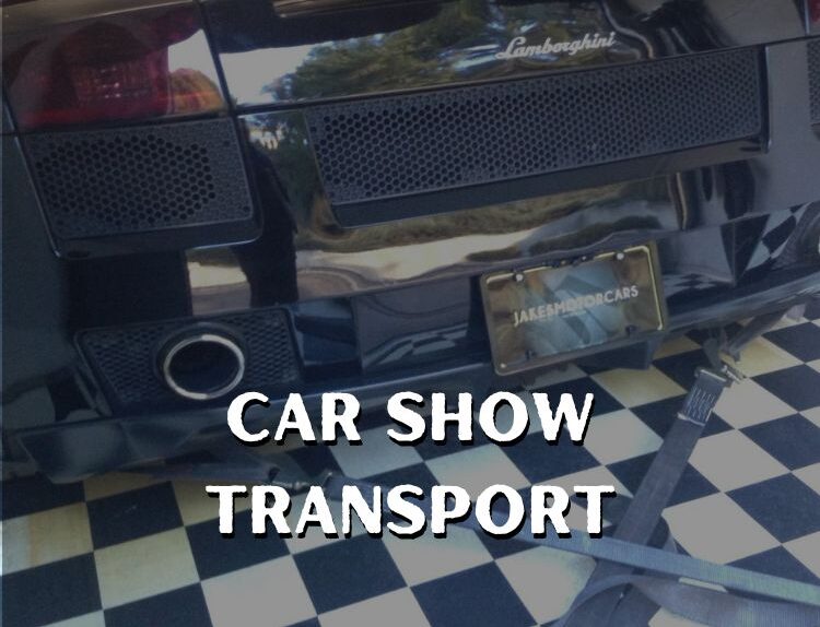 car show transport sweet logistics 949-456-2184