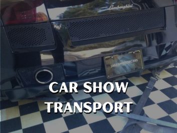 car show transport sweet logistics 949-456-2184